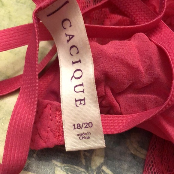 Cacique Seriously Sexy Chemise & Thong - Picture 11 of 15